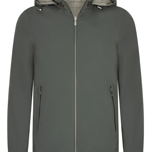 Olive Grey Reverseble vest