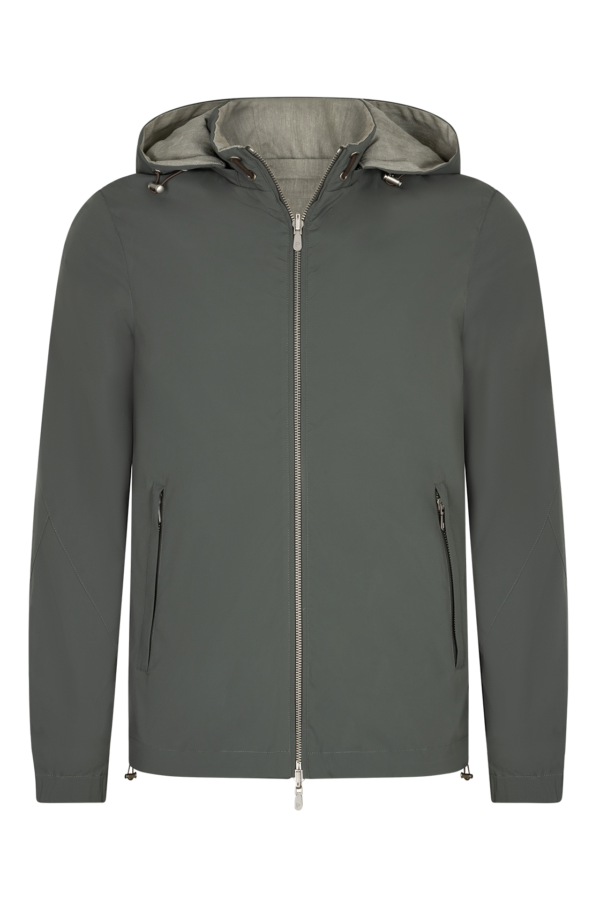 Olive Grey Reverseble vest