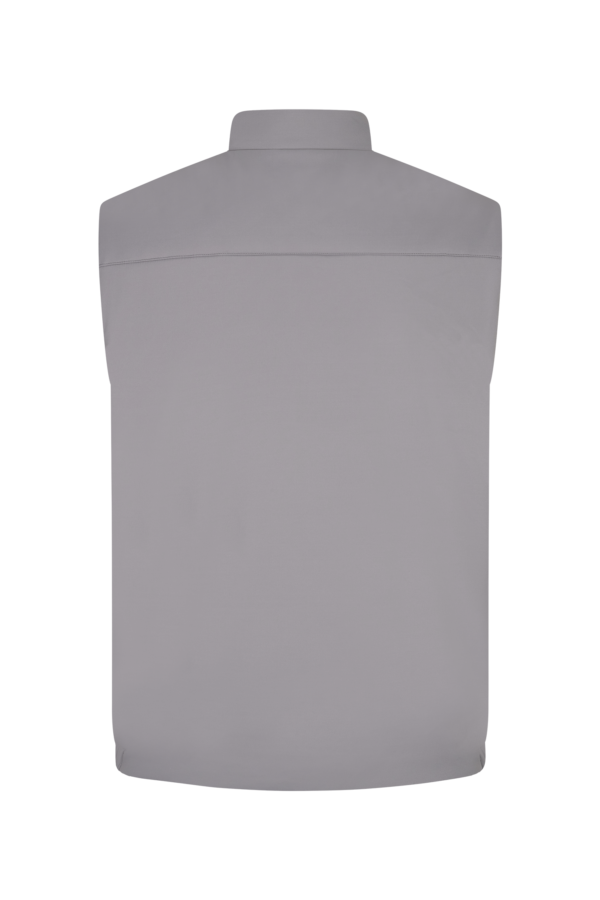 Black and Grey reverseble body warmer