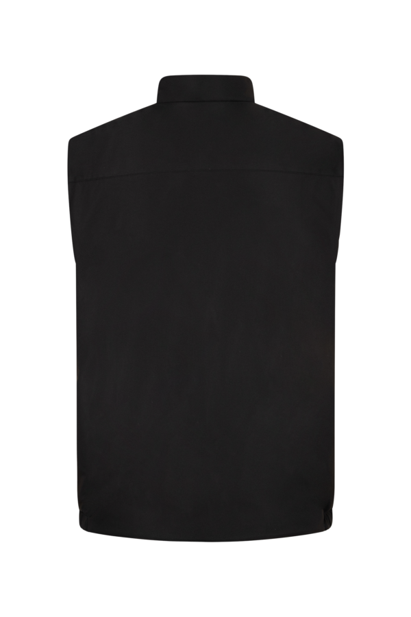 Black and Grey reverseble body warmer