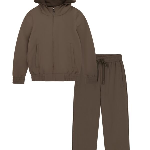 New Waves Kids Brown Techsuits