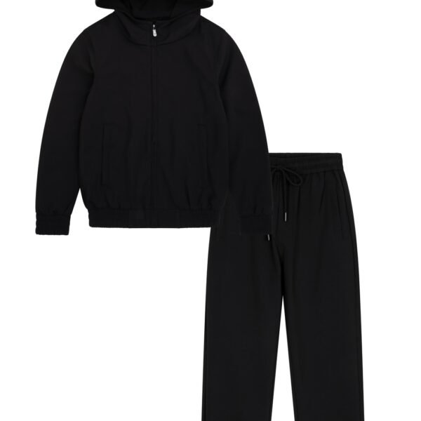 New Waves Kids Black Techsuits