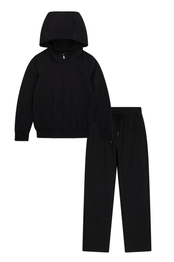 New Waves Kids Black Techsuits