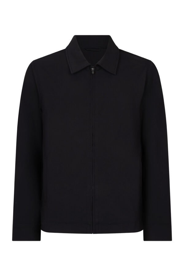 Deep Black Tailored Tech Vest