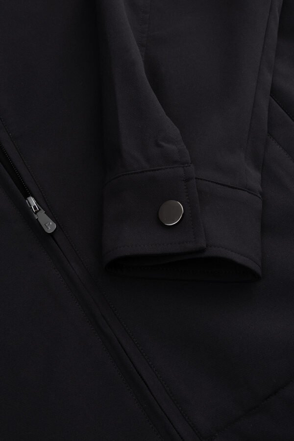 Deep Black Tailored Tech Vest