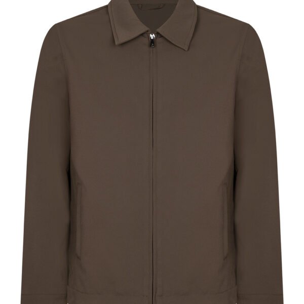 Brown Tailored Tech Vest