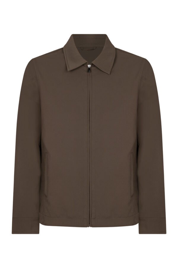 Brown Tailored Tech Vest