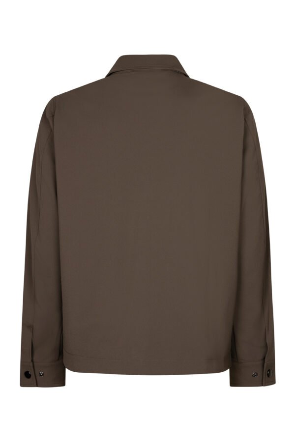 Brown Tailored Tech Vest