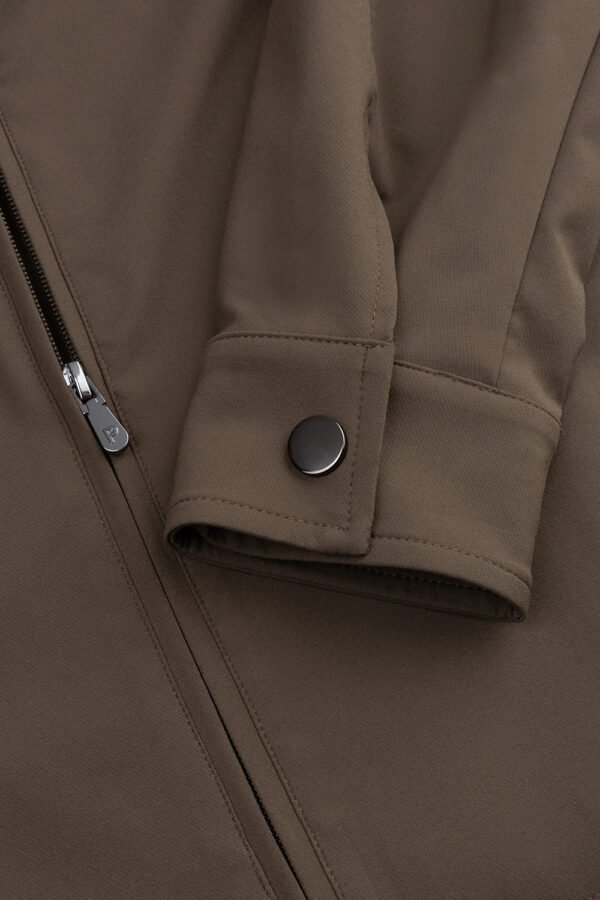 Brown Tailored Tech Vest