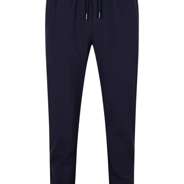 Navy Blue Refined Trousers