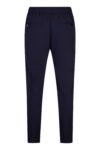 Navy Blue Refined Trousers
