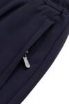 Navy Blue Refined Trousers