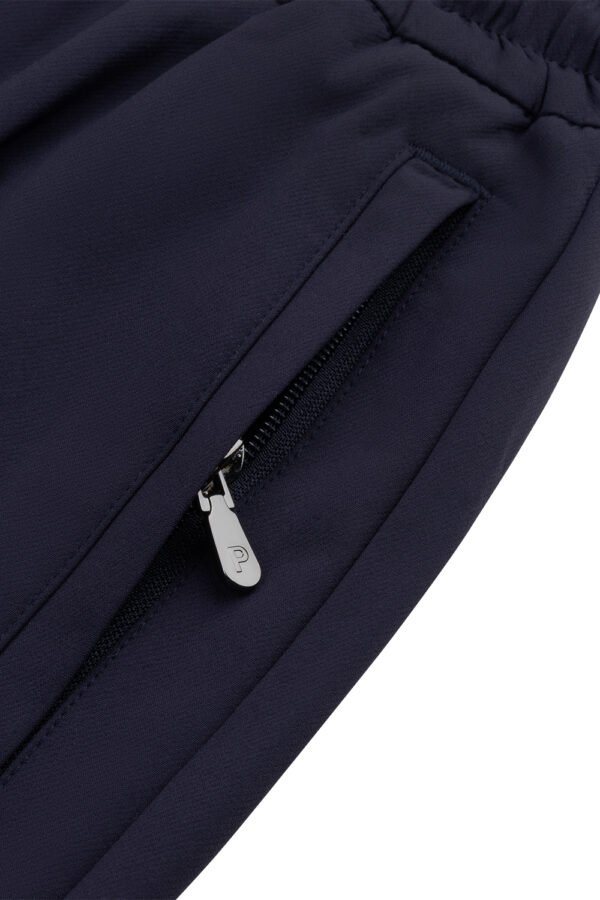 Navy Blue Refined Trousers