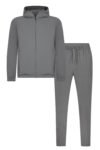 Grey Hooded Techsuit