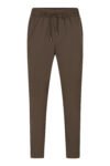 Taupe Brown Refined Trousers