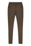 Taupe Brown Refined Trousers