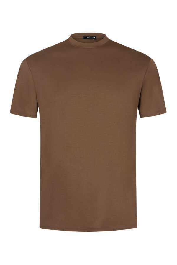 Taupe Brown Sheen T-Shirt