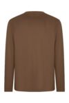 Taupe Brown Sheen Long Sleeve Shirt