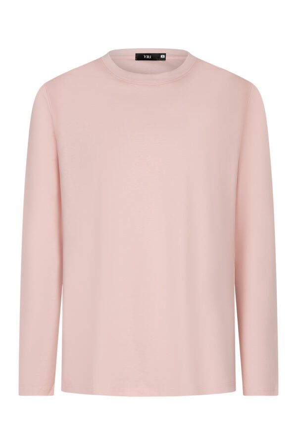 Pink Sheen Long Sleeve Shirt