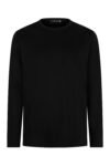 Black Long Sleeve Sheen Shirt