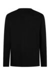 Black Long Sleeve Sheen Shirt